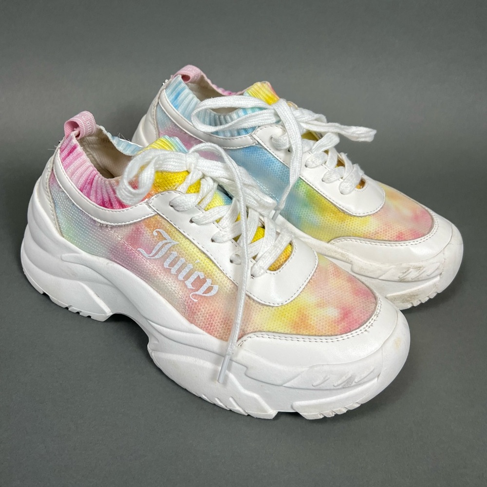 Juicy Couture Rainbow Platform Shoes